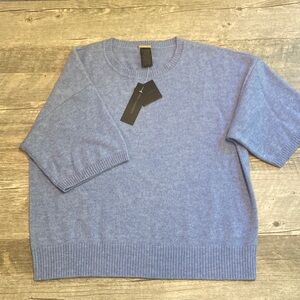 Magaschoni Cashmere Blue Sweater